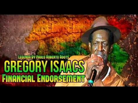 Free Sheet Music Financial Endorsement Gregory Isaacs